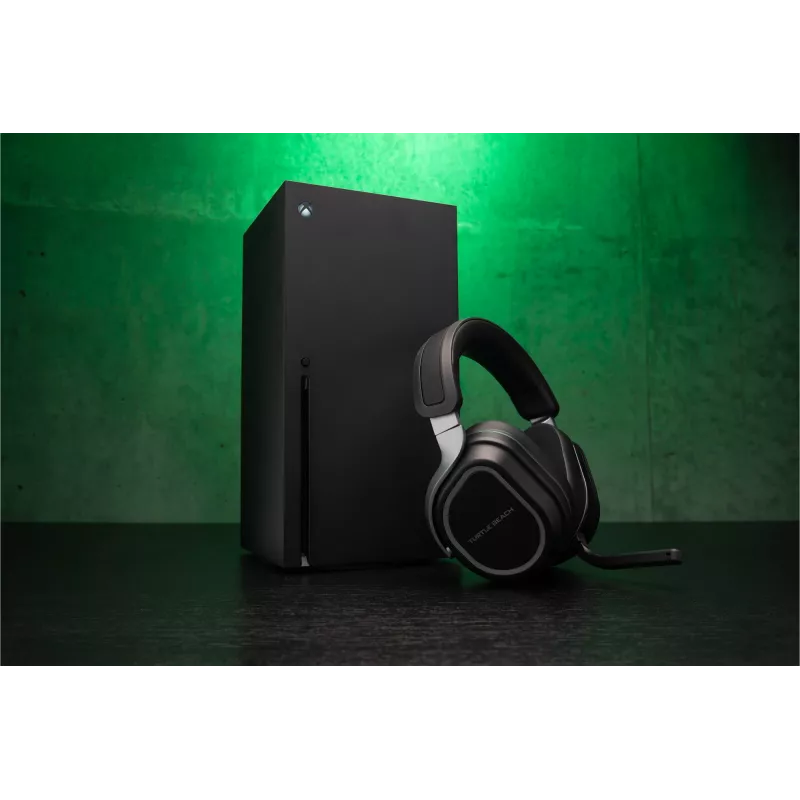 Turtle Beach Stealth 700 preto Xbox headset gaming sem fios com 80 horas de autonomia, Bluetooth, dois transmissores e altifalantes de 60 mm para Xbox Series X ou S, Xbox One, PC e dispositivos móveis