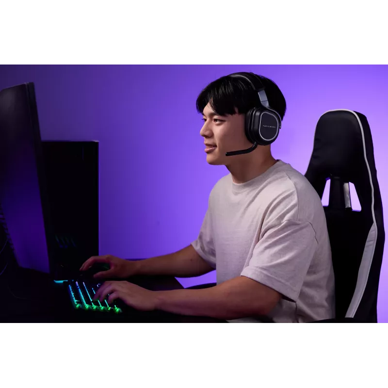 Turtle Beach Stealth 700 preto headset gaming para PC sem fios com até 80 horas de autonomia, Bluetooth, dois transmissores e altifalantes de 60 mm para PC, PS5, PS4 e dispositivos móveis