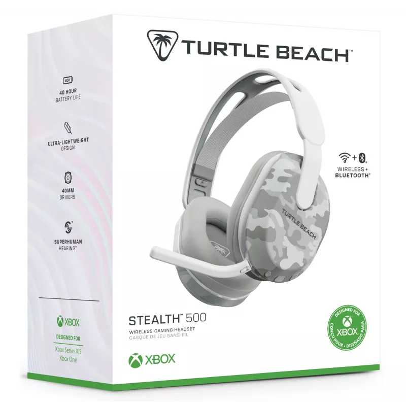 Turtle Beach Stealth 500 XB TBS-2103-95 auscultadores gaming sem fios para Xbox, Arctic Camo