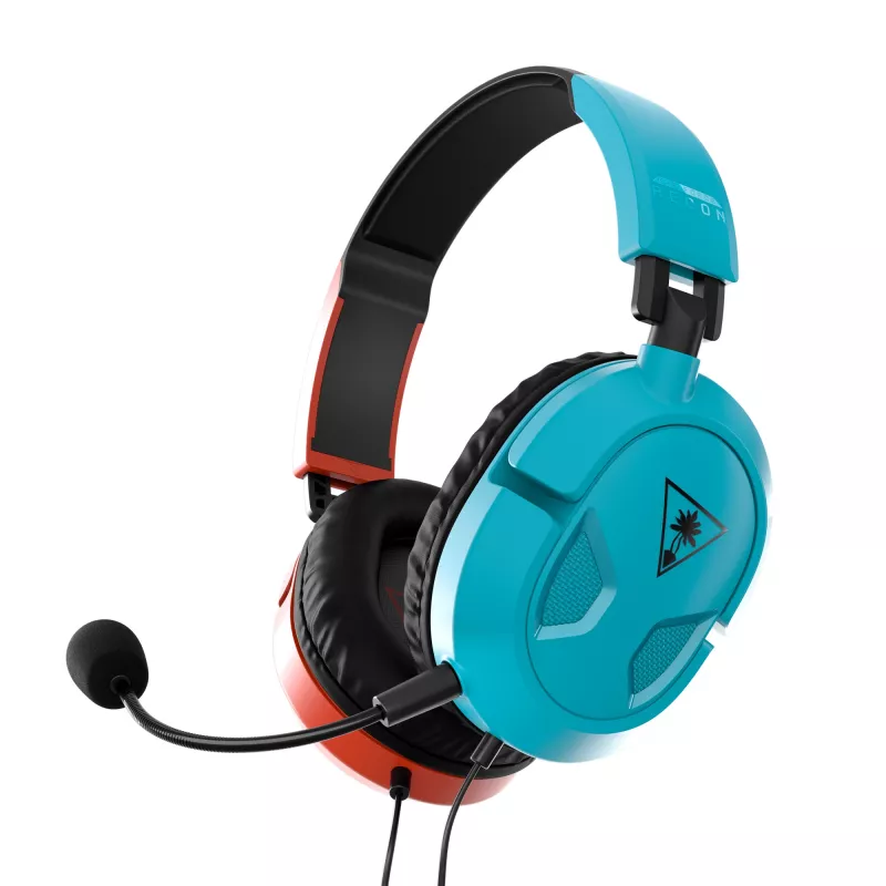 Turtle Beach Recon 50 headset com fios head-band gaming azul, vermelho