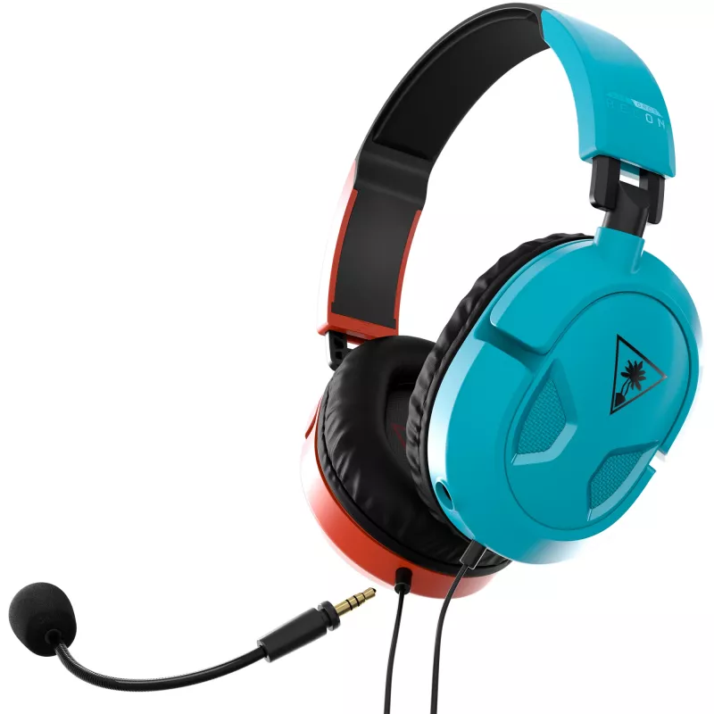 Turtle Beach Recon 50 headset com fios head-band gaming azul, vermelho
