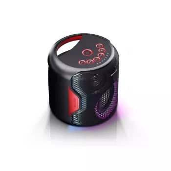 Altifalante portátil de festa Sharp PS-921 2.1 sistema de altifalantes portátil preto
