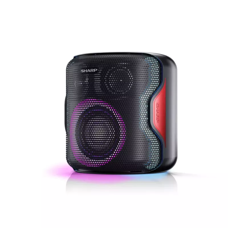 Altifalante portátil de festa Sharp PS-921 2.1 sistema de altifalantes portátil preto