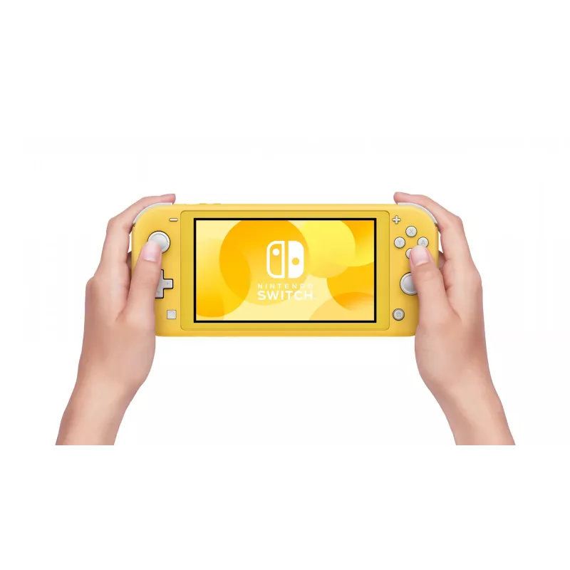 Nintendo Switch Lite, Nintendo Switch, NVIDIA Tegra, amarelo, analógico / digital, D-Pad, botões