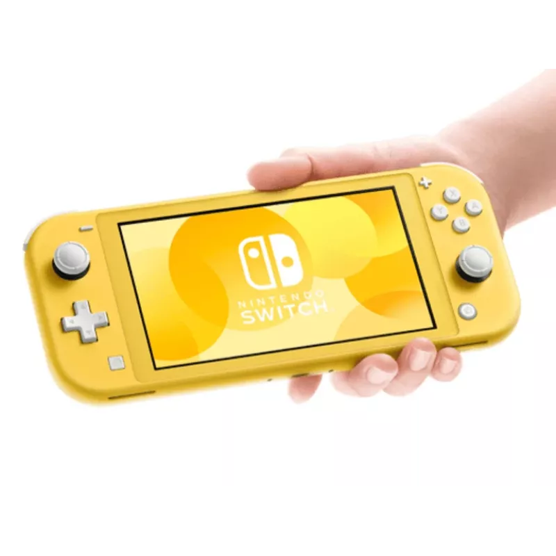 Nintendo Switch Lite, Nintendo Switch, NVIDIA Tegra, amarelo, analógico / digital, D-Pad, botões