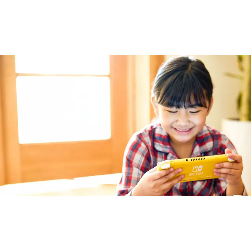 Nintendo Switch Lite, Nintendo Switch, NVIDIA Tegra, amarelo, analógico / digital, D-Pad, botões