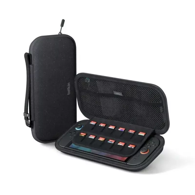 Estojo de viagem rígido Belkin ENA002HQCH para Nintendo, preto — 145×293×46 mm