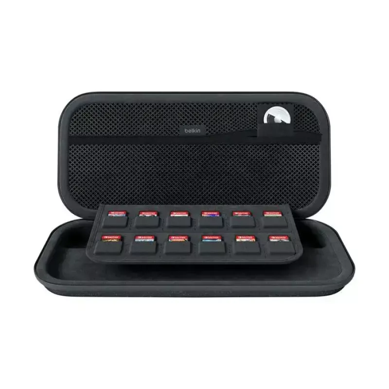Estojo de viagem rígido Belkin ENA002HQCH para Nintendo, preto — 145×293×46 mm