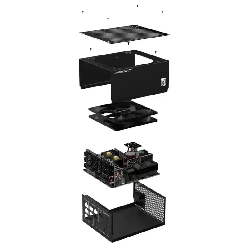 Fonte de alimentação LC-Power LC1200P V3.0 1200 W