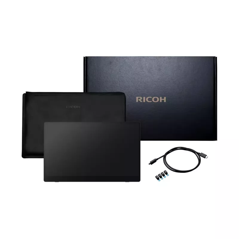 Ricoh Portable Monitor 150BW monitor portátil, OLED tátil de 15,6 polegadas, 1920 x 1080, sem fios