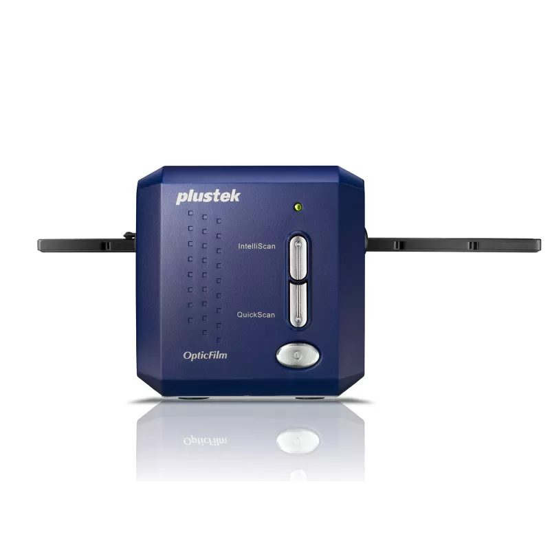 Digitalizador de filmes/diapositivos Plustek OpticFilm 8100 7200 x 7200 DPI azul