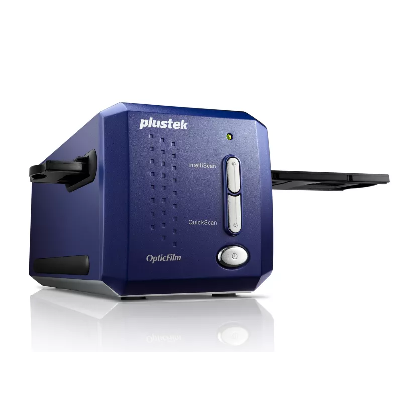 Digitalizador de filmes/diapositivos Plustek OpticFilm 8100 7200 x 7200 DPI azul