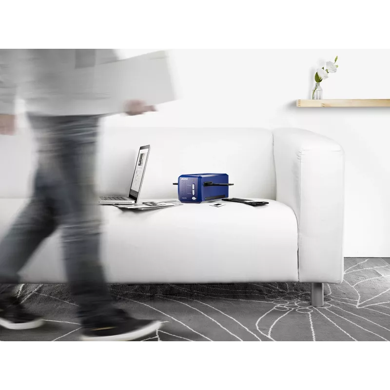 Digitalizador de filmes/diapositivos Plustek OpticFilm 8100 7200 x 7200 DPI azul