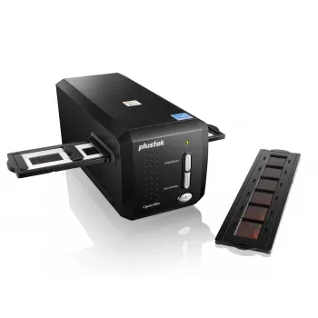 Digitalizador de filmes/diapositivos Plustek OpticFilm 8200i Ai 7200 x 7200 DPI preto