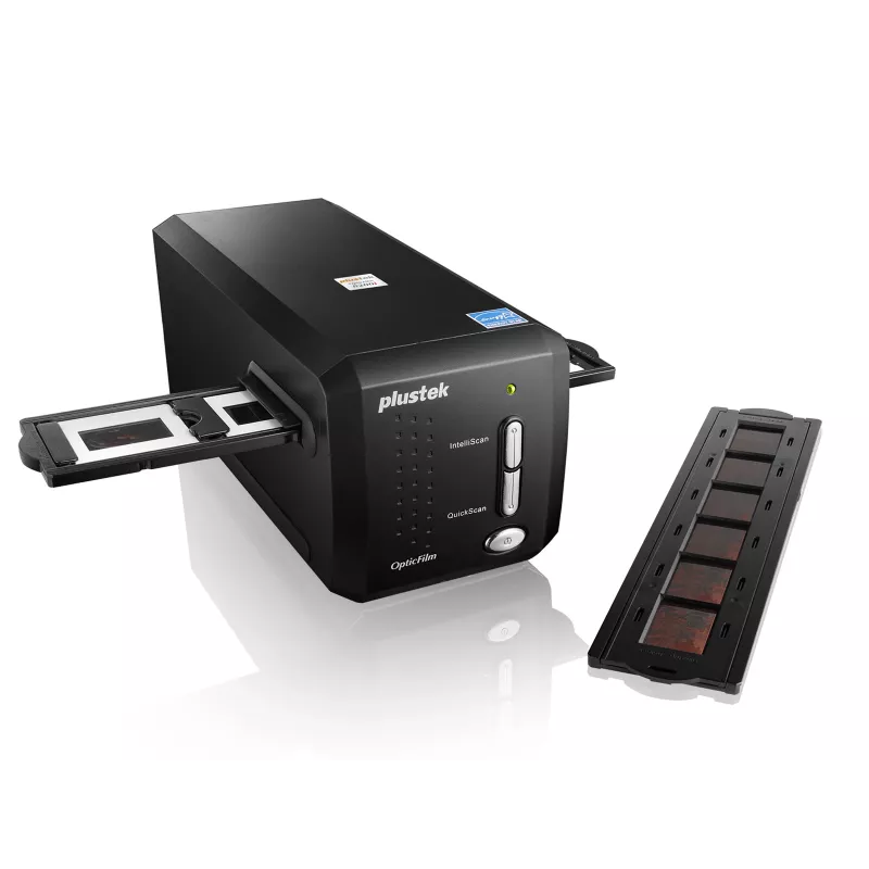 Digitalizador de filmes/diapositivos Plustek OpticFilm 8200i Ai 7200 x 7200 DPI preto