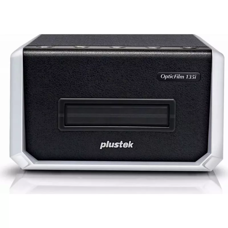 Digitalizador de filmes/diapositivos Plustek OpticFilm 135i 7200 x 7200 DPI preto, prateado