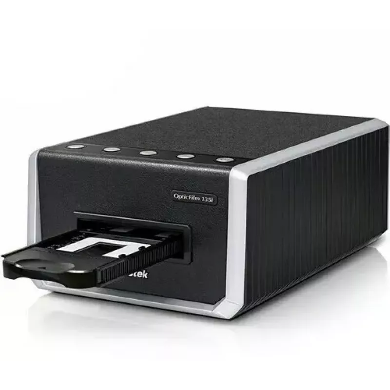 Digitalizador de filmes/diapositivos Plustek OpticFilm 135i 7200 x 7200 DPI preto, prateado