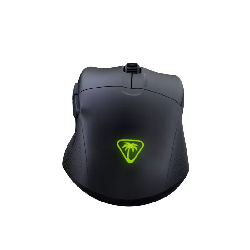 Turtle Beach Pure Air preto – Rato gaming ergonómico sem fios ultraleve com RGB, sensor ótico 26K DPI, bateria de 125h, iluminação RGB
