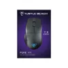 Turtle Beach Pure Air preto – Rato gaming ergonómico sem fios ultraleve com RGB, sensor ótico 26K DPI, bateria de 125h, iluminação RGB