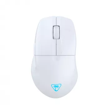 Turtle Beach Pure Air branco - Rato gaming ergonómico sem fios ultraleve com RGB, sensor ótico 26K DPI, bateria de 125h, iluminação RGB