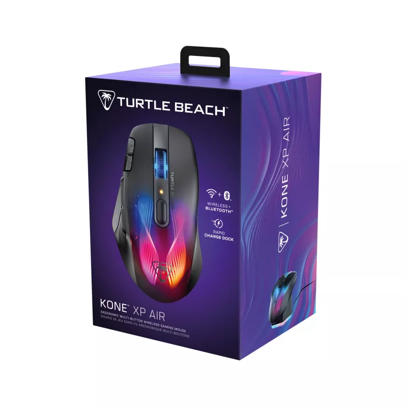 Rato Turtle Beach Kone XP Air RF sem fios + Bluetooth