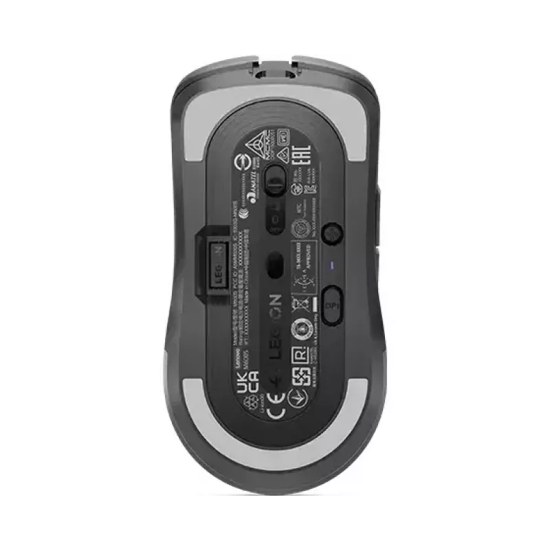 Rato gaming Lenovo M600s, para ambas as mãos, RF sem fios + Bluetooth + USB Type-C, ótico, 19000 DPI