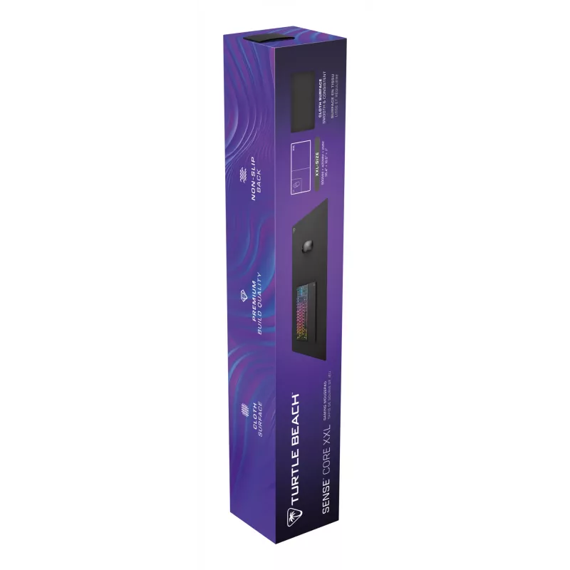 Tapete de rato gaming Turtle Beach Sense Core XXL preto