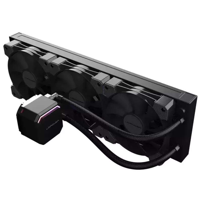 Refrigeração líquida All-in-One LC-Power LC-CC-360-B 12 cm preto