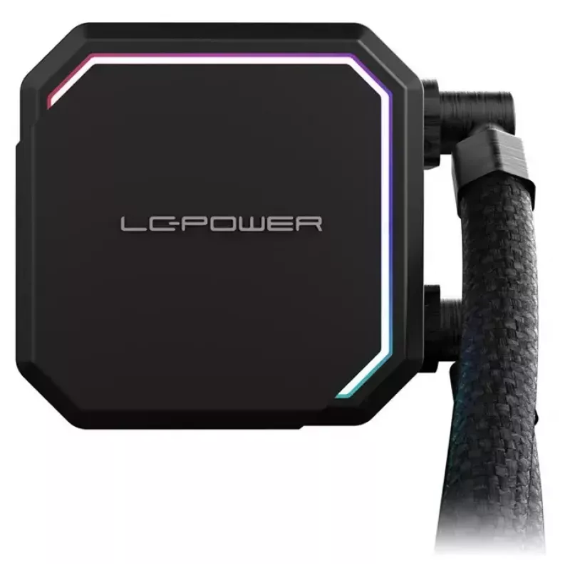 Refrigeração líquida All-in-One LC-Power LC-CC-240-B-ARGB 12 cm preto