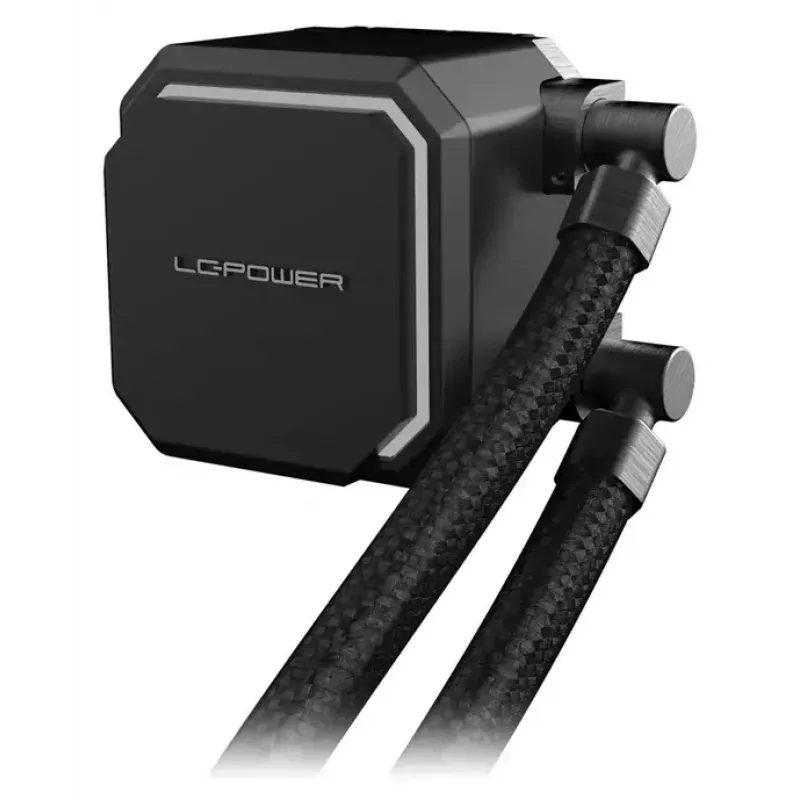 Refrigeração líquida All-in-One LC-Power LC-CC-240-B-ARGB 12 cm preto