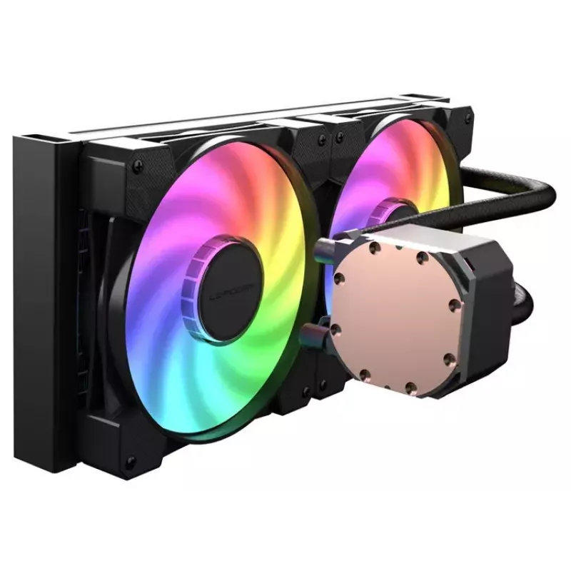 Refrigeração líquida All-in-One LC-Power LC-CC-280-B-ARGB
