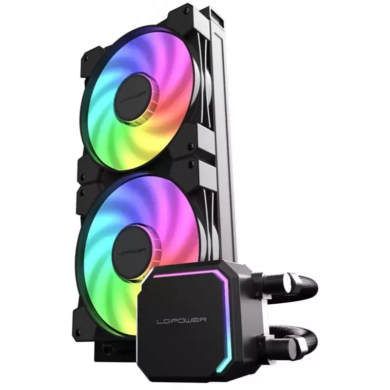 Refrigeração líquida All-in-One LC-Power LC-CC-280-B-ARGB
