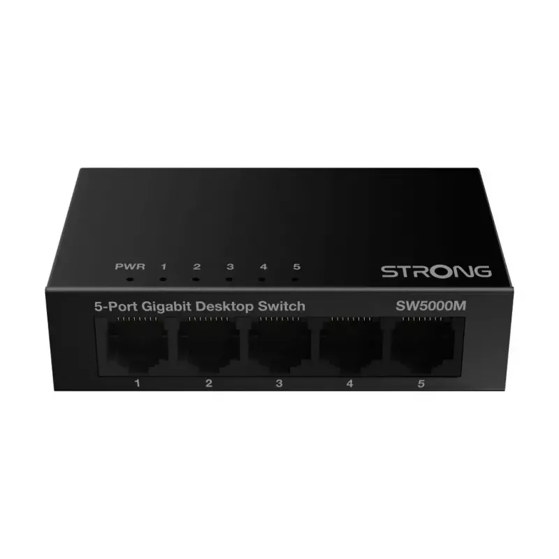Switch de rede Strong SW5000M Gigabit Ethernet 5 portas 10 Gbit/s