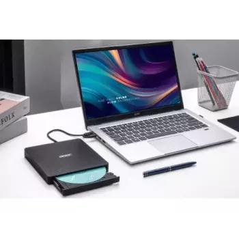 Unidade ótica Acer GP.ODD11.001 DVD±RW preto USB 3.2