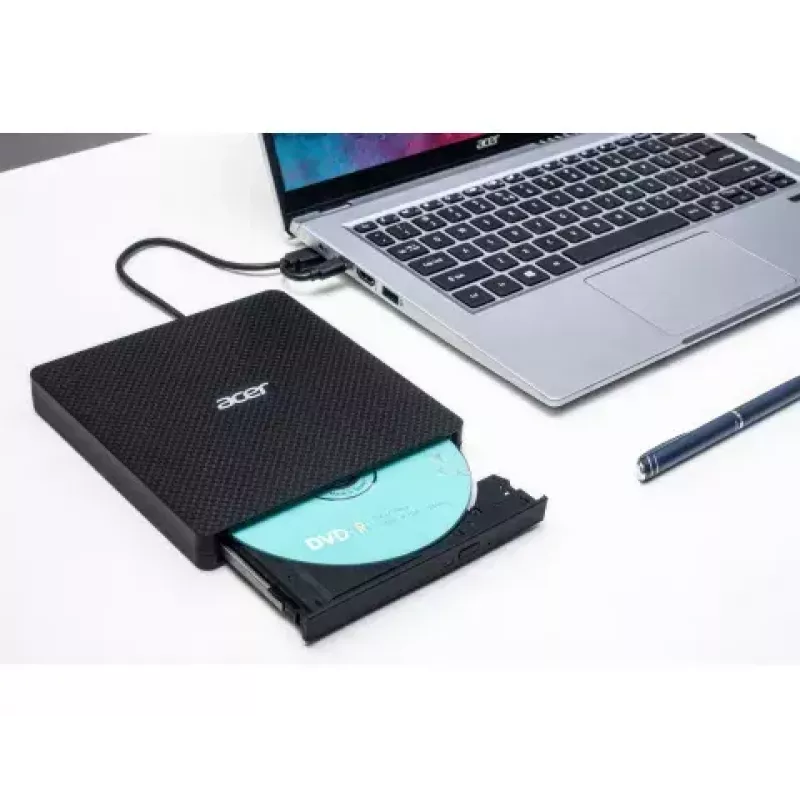Unidade ótica Acer GP.ODD11.001 DVD±RW preto USB 3.2