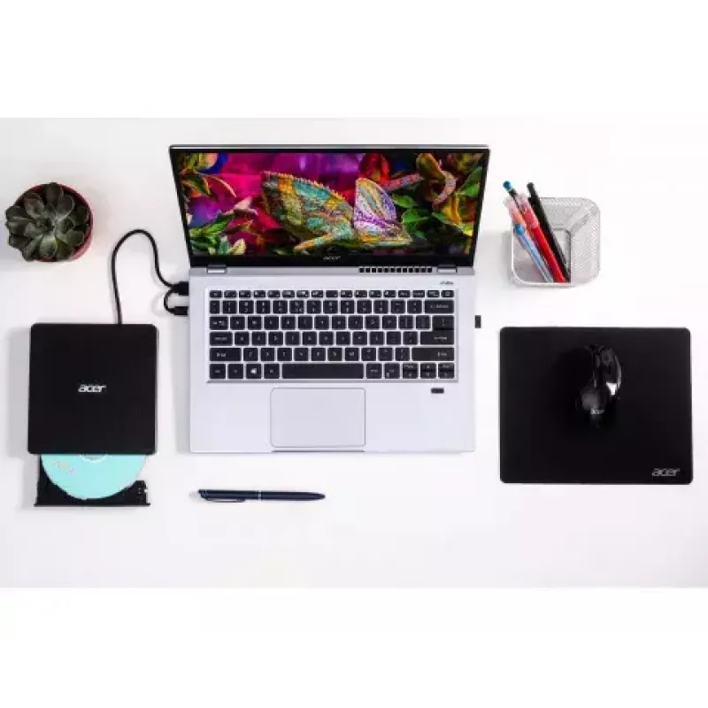 Unidade ótica Acer GP.ODD11.001 DVD±RW preto USB 3.2