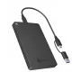 Caixa para SSD ICY BOX IB-201T-CU31 preto 2,5 polegadas