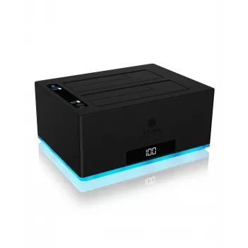 ICY BOX IB-127CL-U3 USB 3.2 Gen 1 (3.1 Gen 1) Type-B preto