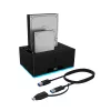 ICY BOX IB-127CL-U3 USB 3.2 Gen 1 (3.1 Gen 1) Type-B preto