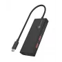 ICY BOX IB-HUB1436-CPD com fios USB 3.2 Gen 2 (3.1 Gen 2) Type-A preto