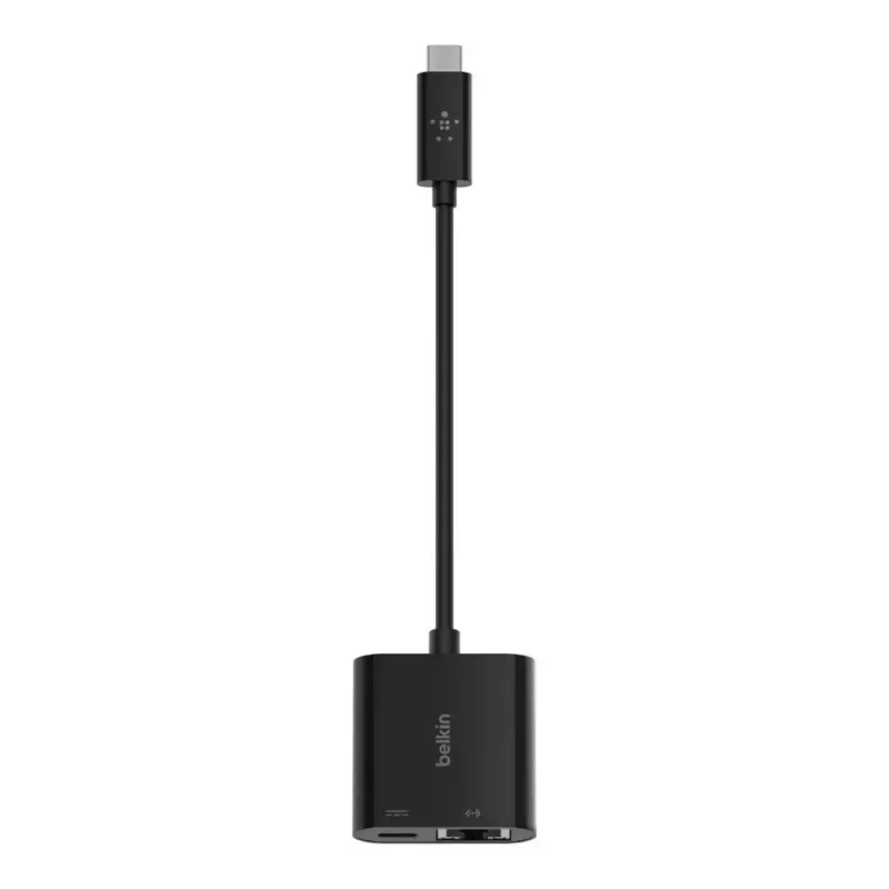 Belkin INC002vfBK Estação de ancoragem USB-C Dual Display, DisplayLink, 2x HDMI, Gigabit Ethernet, preto
