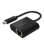 Belkin INC002vfBK Estação de ancoragem USB-C Dual Display, DisplayLink, 2x HDMI, Gigabit Ethernet, preto
