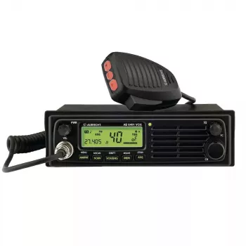 Rádio CB para automóvel Albrecht AE 6491 VOX ecrã LCD 12/24 V