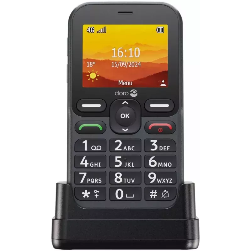 Smartphone Doro Leva L10, 6,1 polegadas, 32 GB, grafite