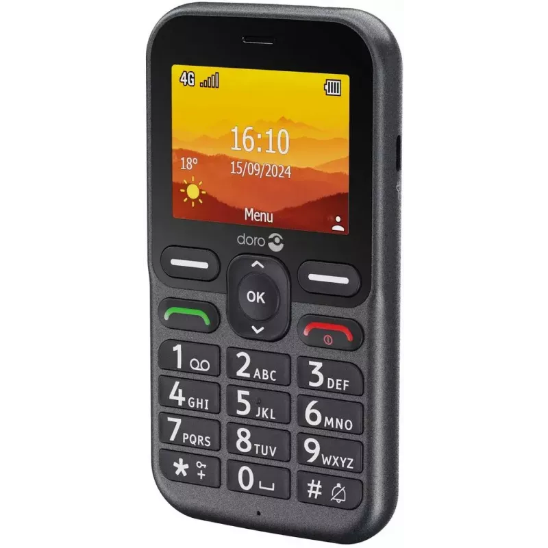 Smartphone Doro Leva L10, 6,1 polegadas, 32 GB, grafite