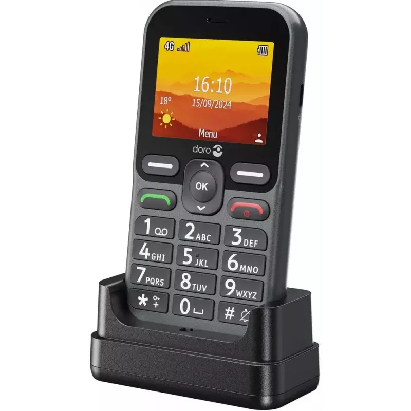 Smartphone Doro Leva L10, 6,1 polegadas, 32 GB, grafite