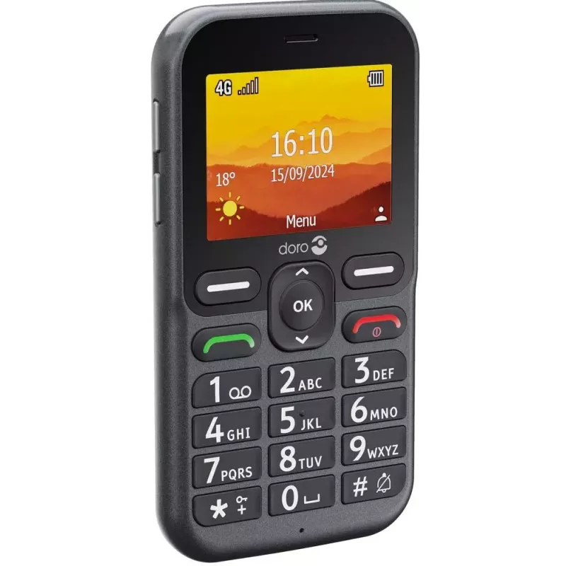 Smartphone Doro Leva L10, 6,1 polegadas, 32 GB, grafite