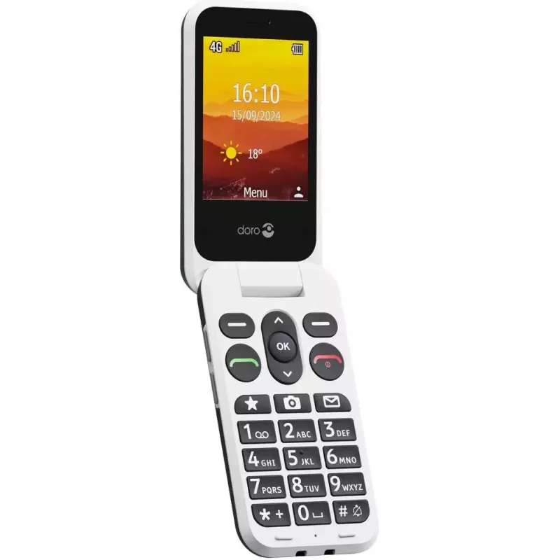 Telemóvel Doro Leva L20, ecrã de 2,4 polegadas