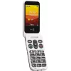 Telemóvel Doro Leva L20 4G, ecrã de 2,8 polegadas, vermelho e branco