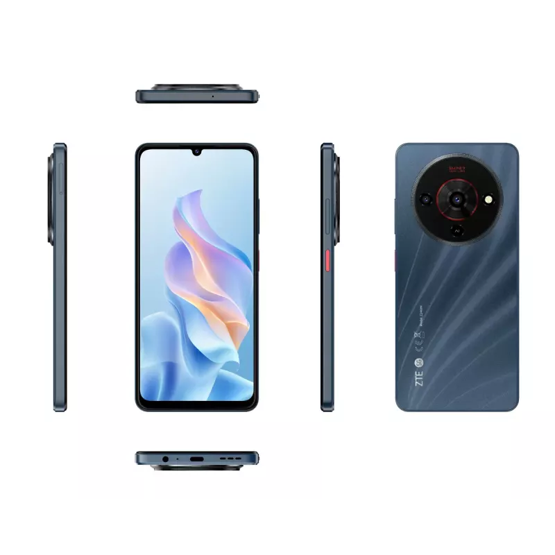 Smartphone ZTE Blade A76 5G 6,75 polegadas 6 GB 128 GB preto
